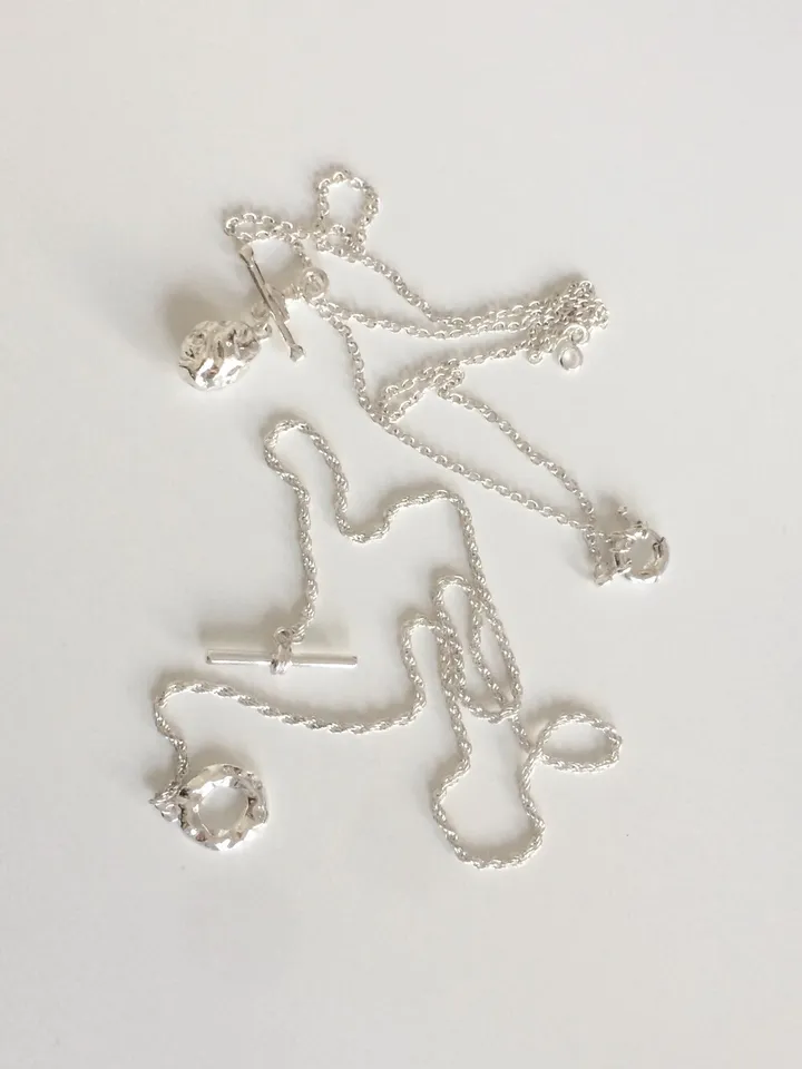 toggle&bar chain necklace 상세 이미지 9