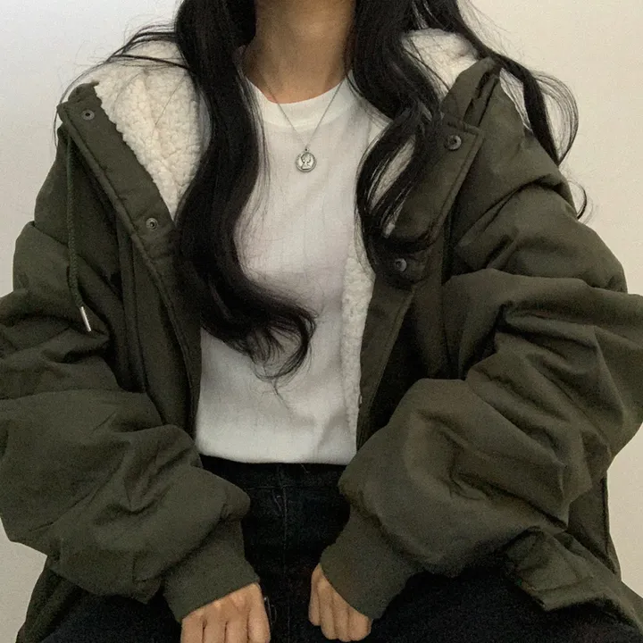 [ 겨울까지 ] 안감 양털 왕따뜻 야상 점퍼 상세 이미지 52