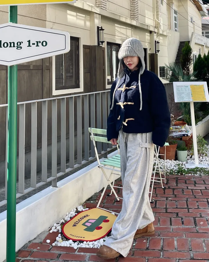 [겨울필수템⛄🤎] 뽀글 패딩 양털 떡볶이 코트 숏코트 후리스 점퍼 더플 이중 덤블 더블 누빔 자켓 [3color]💫 상세 이미지 6