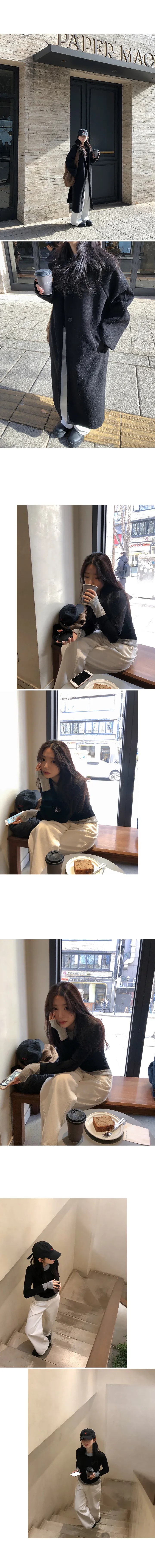 아떼 나그랑 비조 롱코트 상세 이미지 4