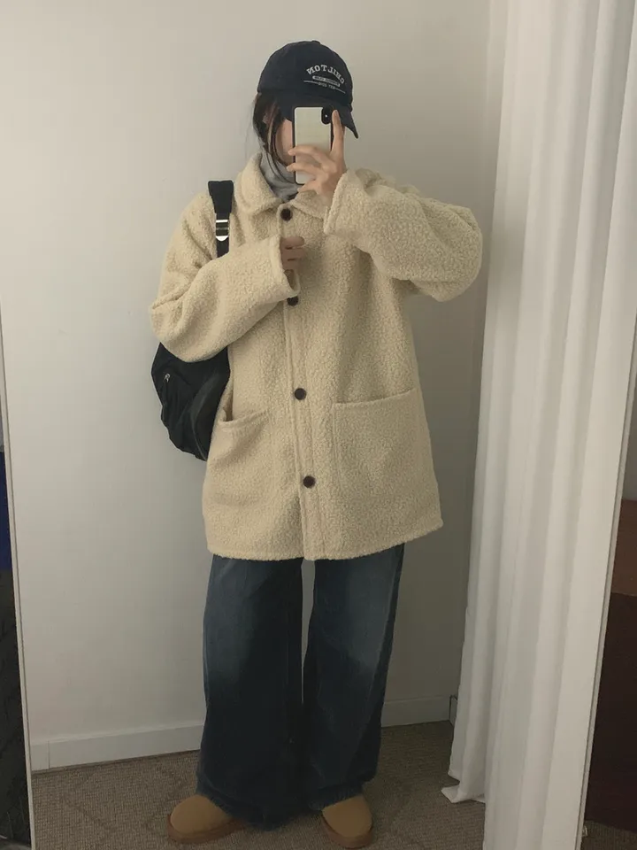 부클하프코트 (3color) 상세 이미지 20