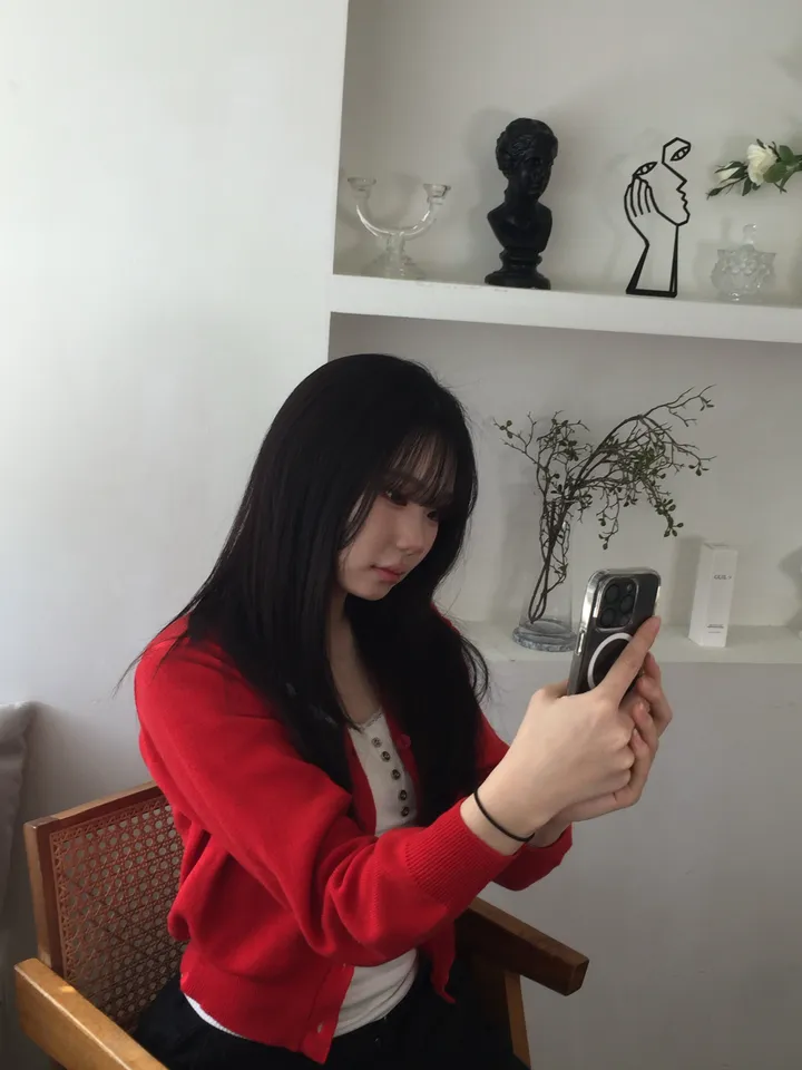 {✩봄 신상 / 넉넉 여리핏✩} 🌸팔뚝살 커버 맛집🌸 파스텔 니트 브이넥 가디건 상세 이미지 13