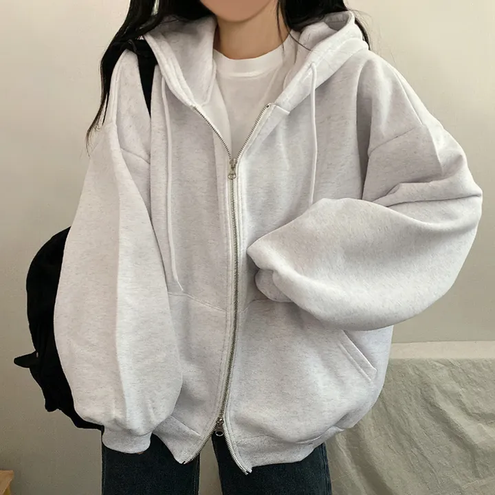 [기모/6color] 마일드 데일리 오버핏 투웨이 무지 후드집업 상세 이미지 20