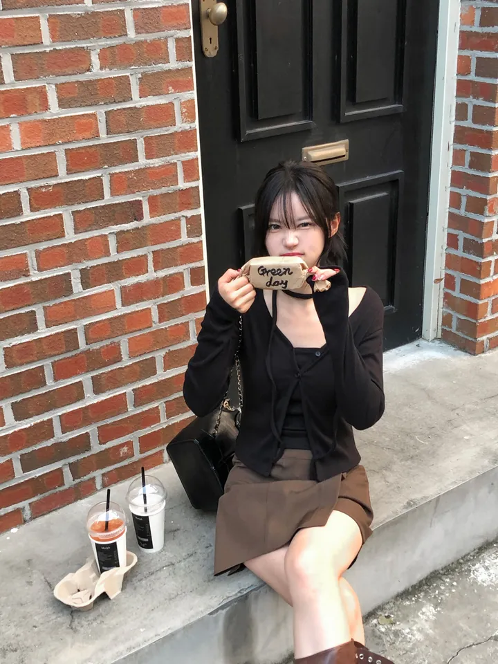 [MADE/3pcs/활용도최고] 비올라 브이넥 탑 가디건set (6color) 상세 이미지 23