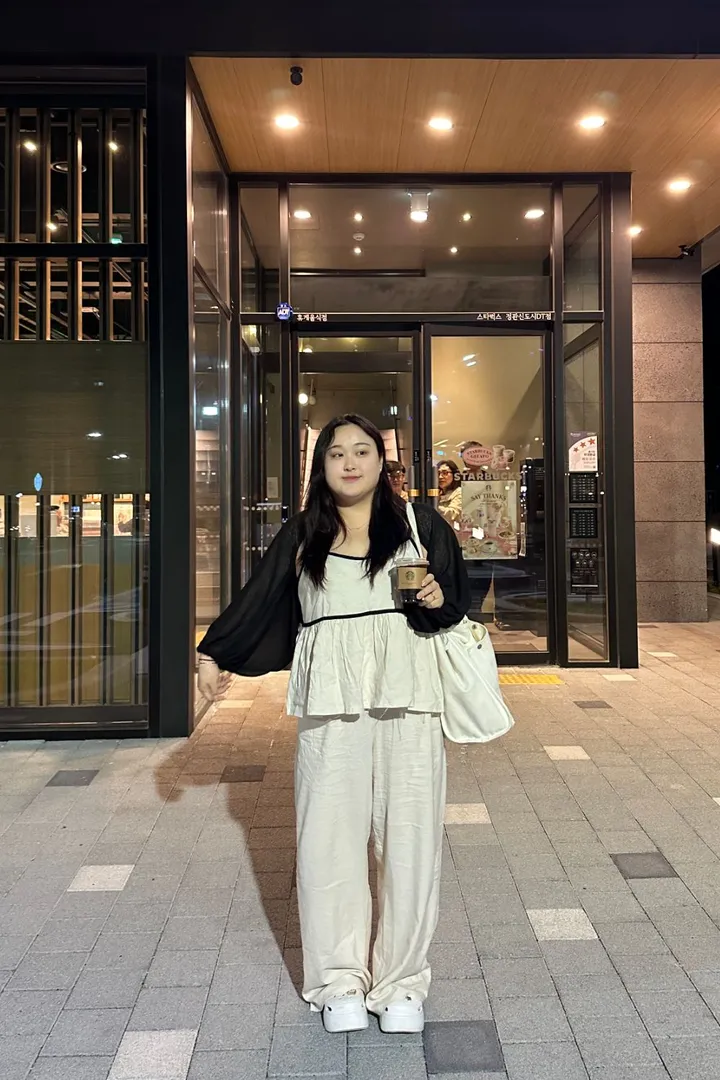 여름 뷔스티에 세트 와이드 팬츠 플레어 뷔스티에 아방핏 데이트룩 추천 상세 이미지 11