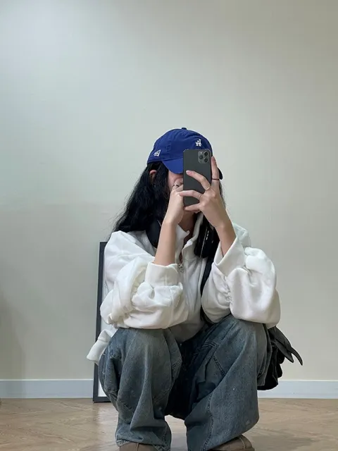 후리스 투웨이 플리스 집업 셔링 트레이닝 빅사이즈 오버핏 쇼매셔링 폴리스 캐주얼 상세 이미지 23