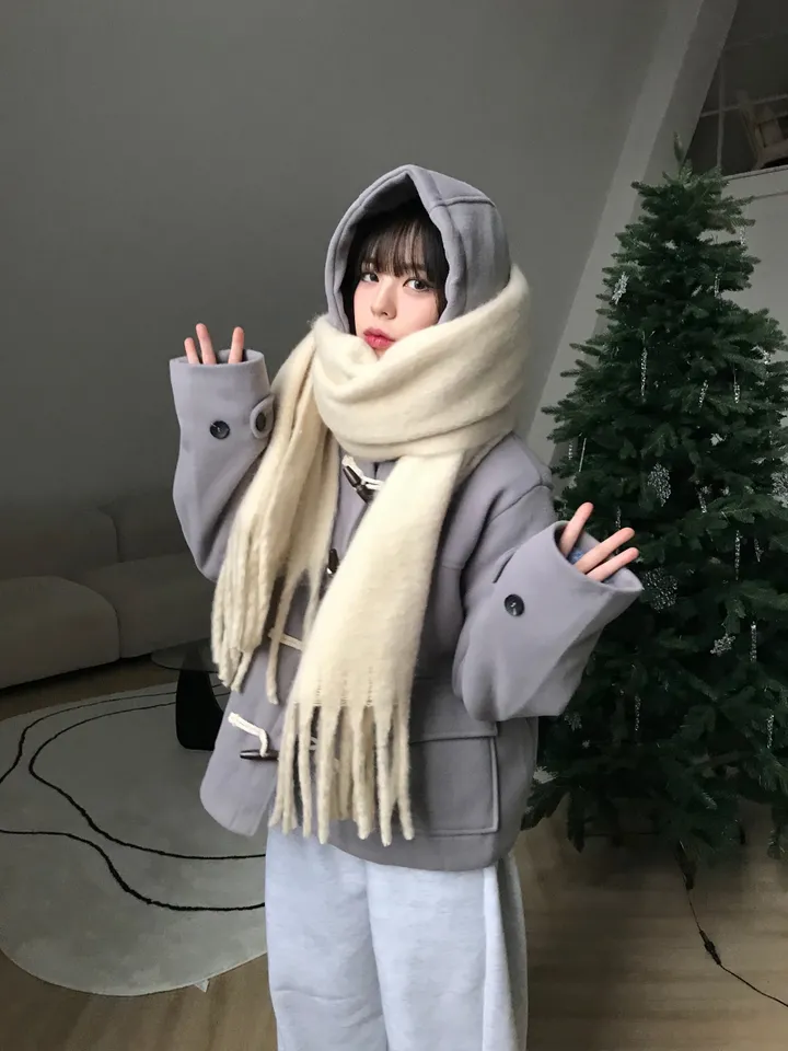 Pleasure duffle short coat 플레저 더플 숏 떡볶이 코트 상세 이미지 11