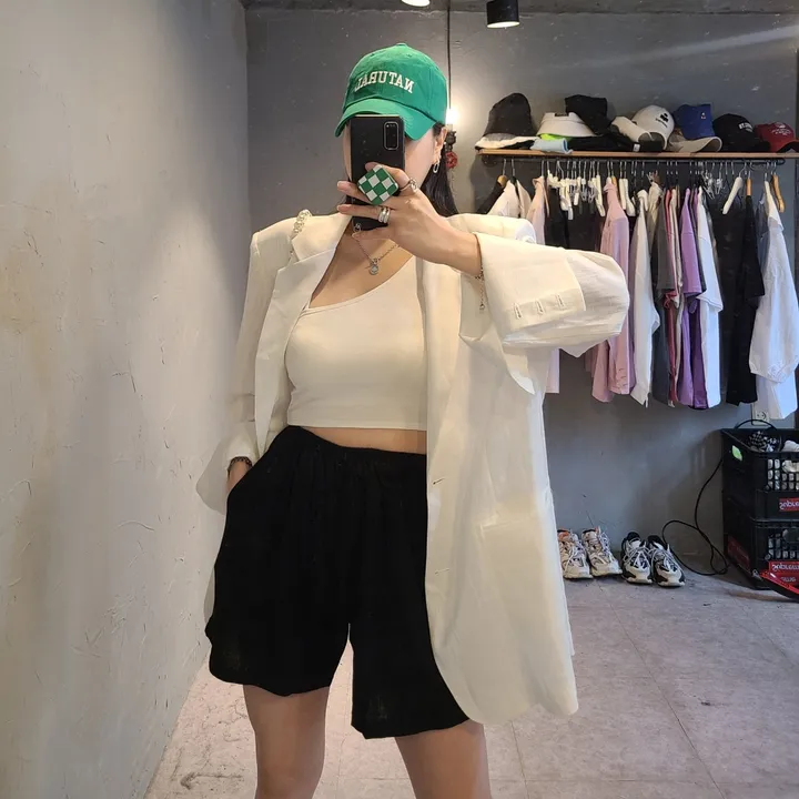 오버핏 대디 린넨자켓 상세 이미지 17