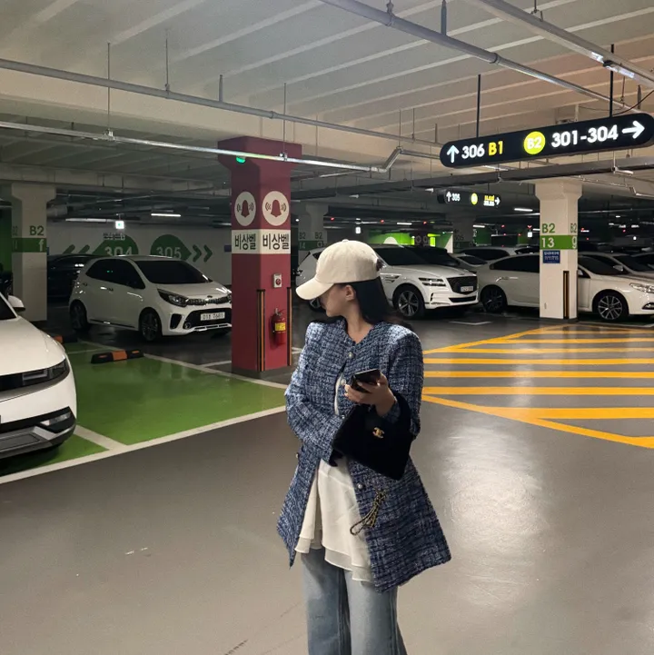 [자체제작]펄 트위드 원피스 자켓 상세 이미지 57