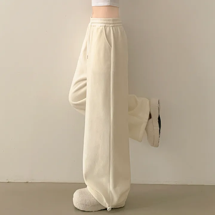 [왕도톰/한겨울까지!] 융기모 골덴 코듀로이 겨울 밴딩 스트링 와이드 트레이닝 롱팬츠 상세 이미지 11
