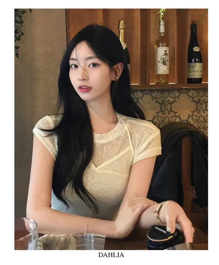 [세트가격/하객룩] 레이어드 나시 뷔스티에 니트 세트 상세 이미지 1