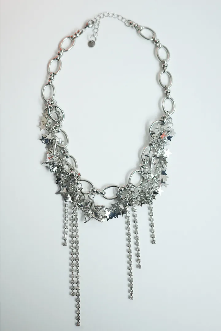 star chain necklace | 별 스타 큐빅 체인 목걸이 상세 이미지 25