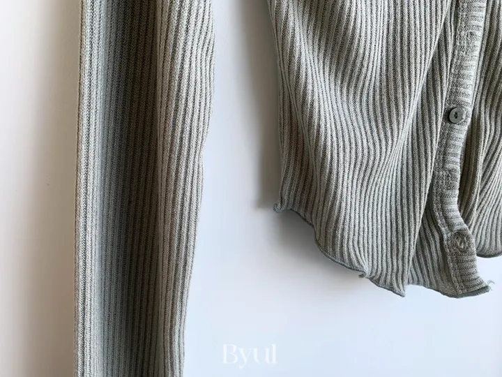 스프링 레이어드 골지 가디건 상세 이미지 47