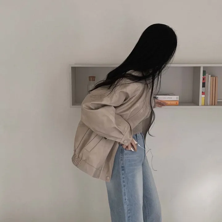 [고퀄리티] 자체제작 #크치Made 매트 이프온리 스프링 나그랑 레더 자켓 - jk 상세 이미지 76