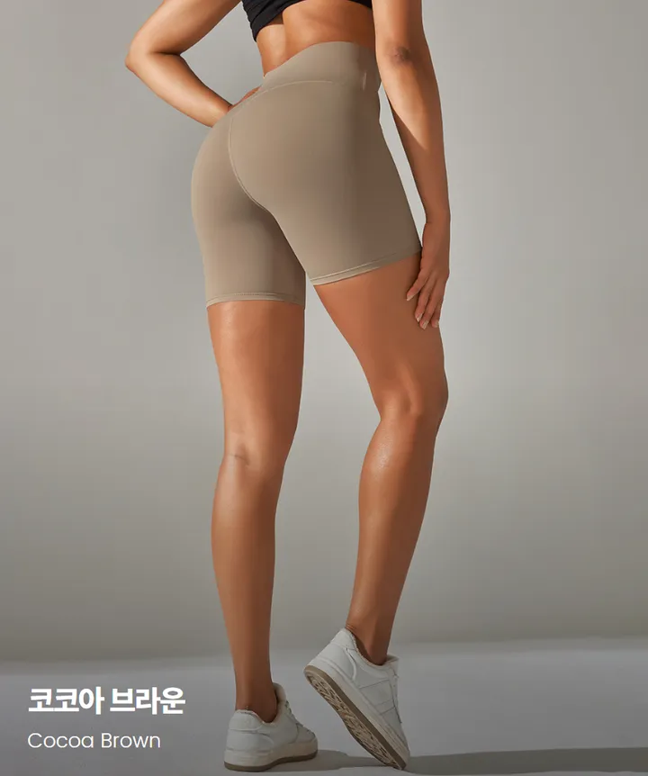 바이커쇼츠 반바지 레깅스 3부 숏레깅스 하이웨스트 바이크쇼츠 상세 이미지 9