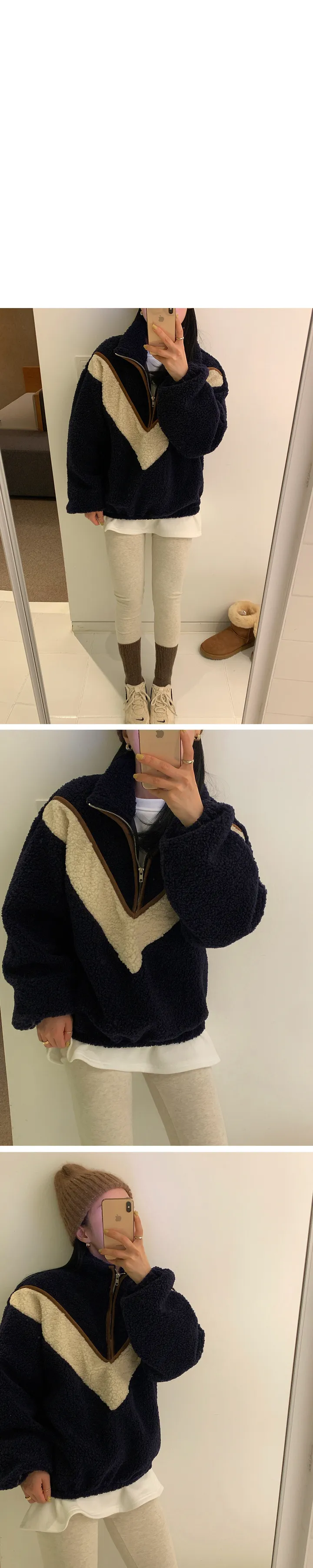 [데일리템/따뜻해요☕]스판 피치 기모 레깅스 (4color) 상세 이미지 23
