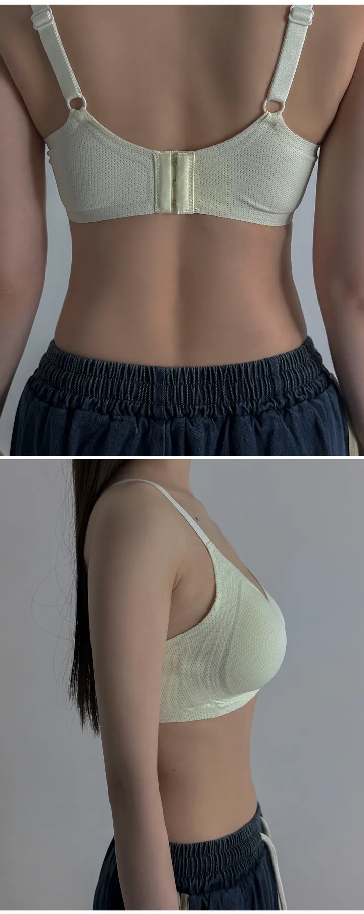 [M ~ 3XL] 5colors 매쉬 와이드 브라 빅사이즈브라 큰컵브라 상세 이미지 17