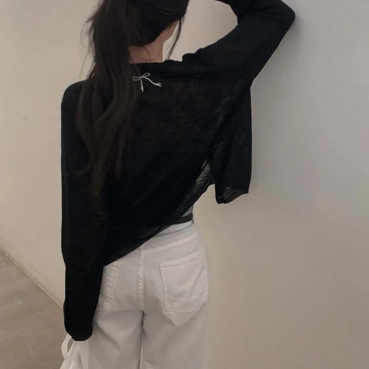 [재진행❤️/주문폭주]러블리 한도초과, 리본 자수 라운드넥 니트 가디건 상세 이미지 47