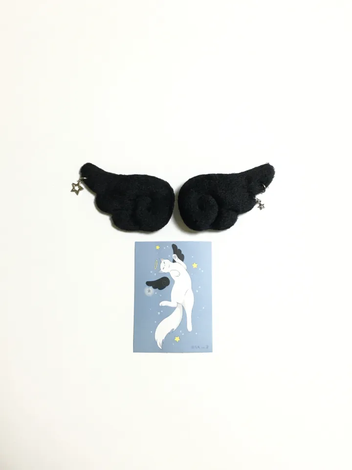 Angel wings(Hair pin & Badge) 날개 뱃지/ 날개 헤어핀 상세 이미지 13