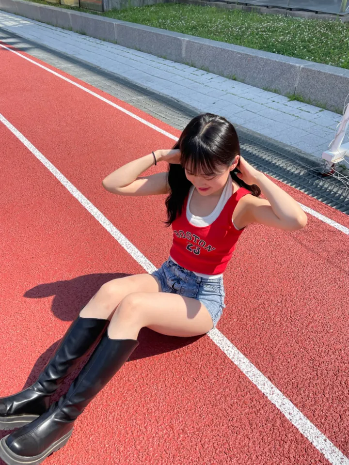 [나시맛집/당일출고] 보스턴 크롭나시 - 3color / 민소매 / 크롭 / 나시 / 무대의상 / 페스티벌 / 여름 / 여름나시 / 댄스 / 헬스 / 운동 / 약골지 / 크롭나시 상세 이미지 7