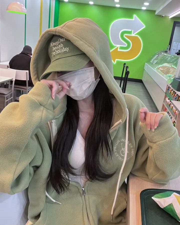 후리스 레터링 더비 투웨이 후드zip up -10col 상세 이미지 12