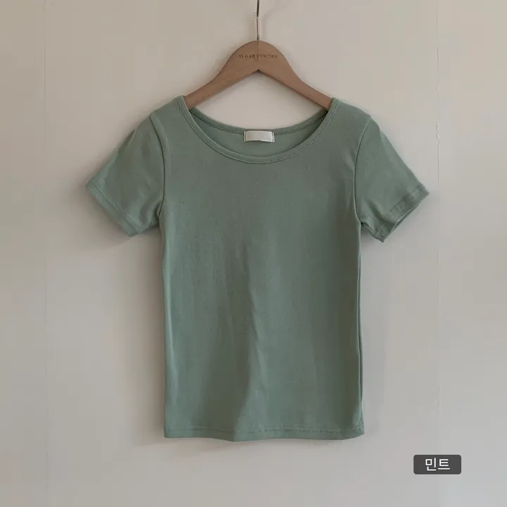 [1+1추가할인🤍/13컬러] 데일리 기본 유넥 반팔티 상세 이미지 64