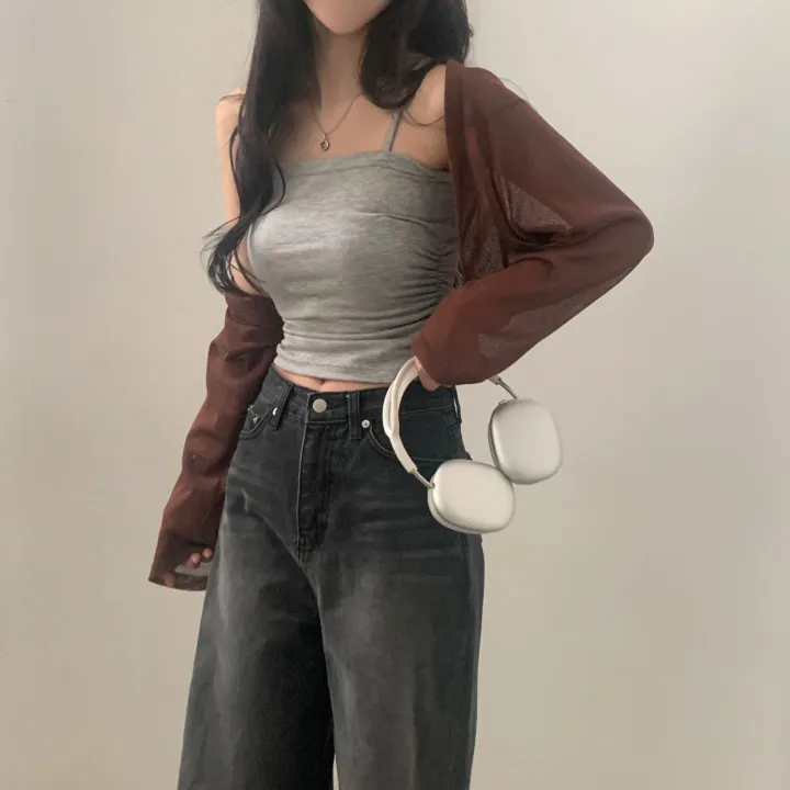 [고퀄버전🤍/가벼워요] 초여리핏, 데일리 긴팔 니트 볼레로가디건 - 5color 상세 이미지 34