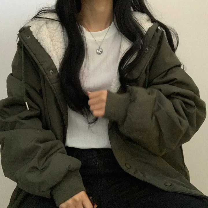 [ 겨울까지 ] 안감 양털 왕따뜻 야상 점퍼 상세 이미지 49