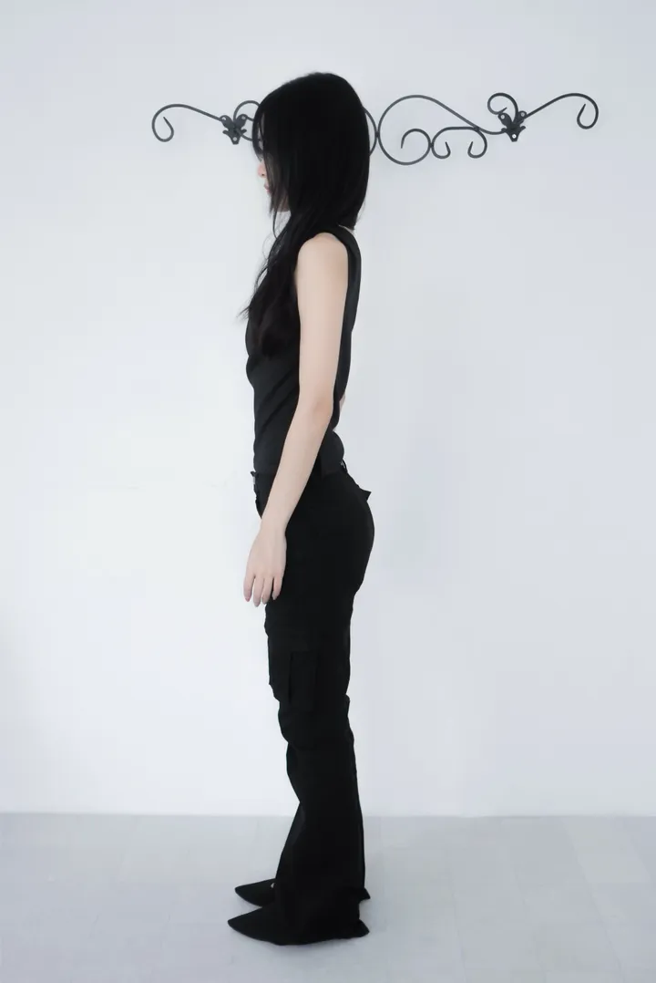 바지 모델 착용 이미지-S1L14