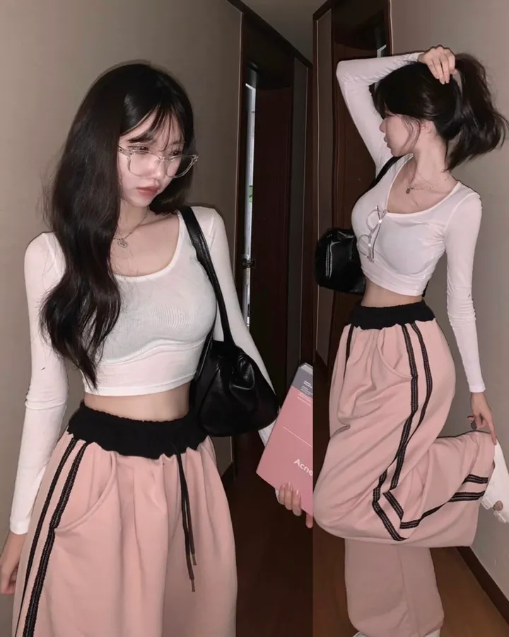 딸기우유🍓 컬러디 레이스 핀턱 데일리 봄팬츠 -4col 상세 이미지 2