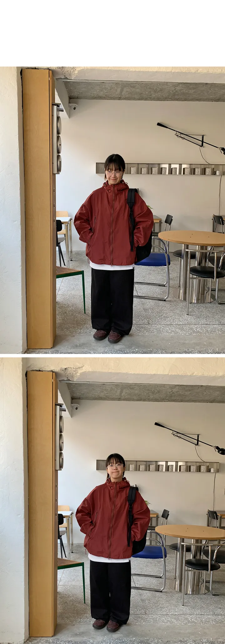 [unisex] 토타 투웨이 스트링 후드 윈드 자켓 (5color) 상세 이미지 7