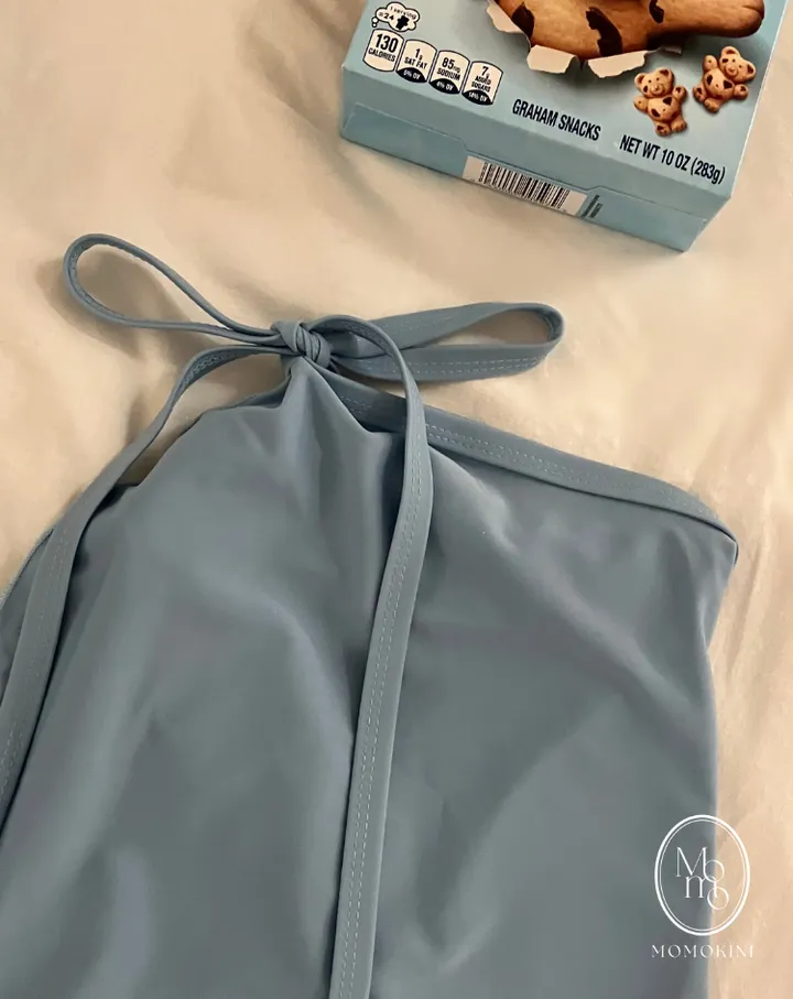 (당일출고) M-XL 스카이 모노키니 비키니 셋업 + 스커트 세트 상세 이미지 5