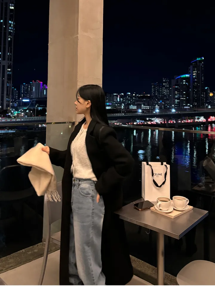 나인  프리미엄 울 맥시 코트 2color. 상세 이미지 21