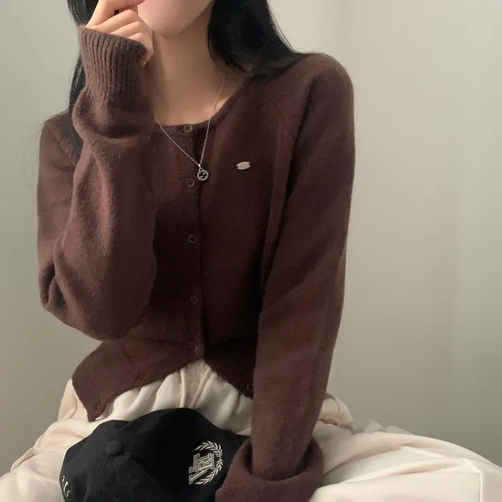 [후기보장🤍/Wool] 에버닌 펜던트 니트 가디건 - 7color 상세 이미지 39
