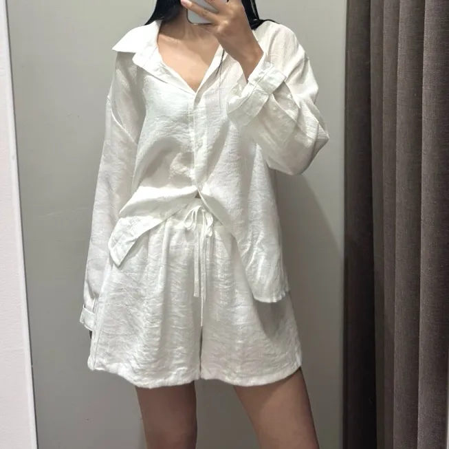 썸머 요루 셔츠 팬츠 세트 상세 이미지 5