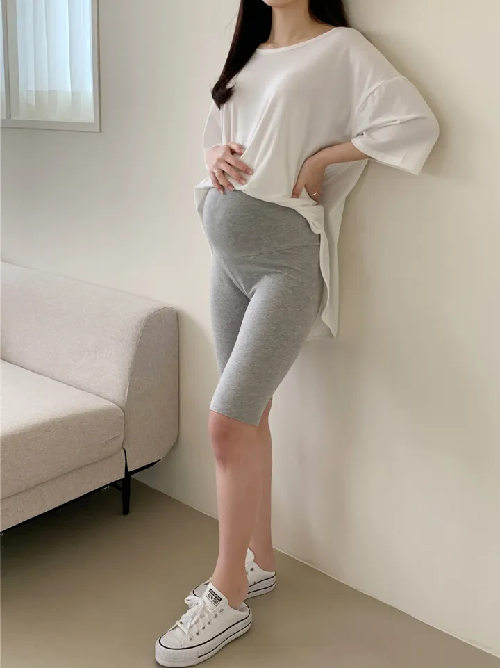 국내제작 5부 임산부레깅스 면 40수 상세 이미지 29