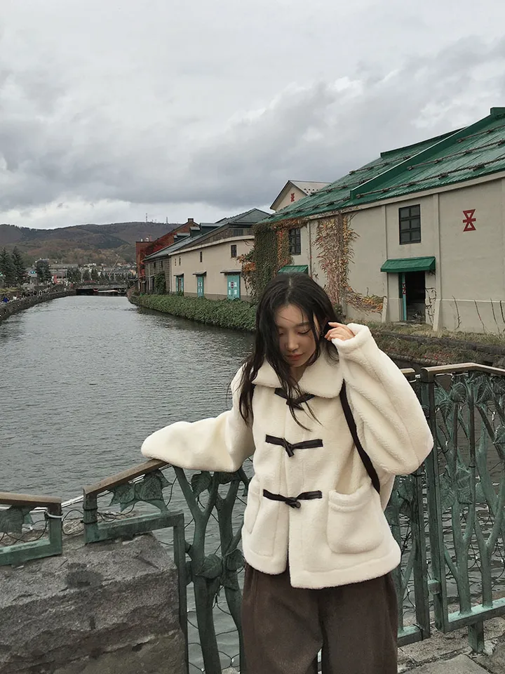 [왕따뜻🤎몽글몽글 *떡볶이코트* 양털 떡볶이자켓 겨울자켓 연말룩] 몽실양털떡볶이코트 상세 이미지 29