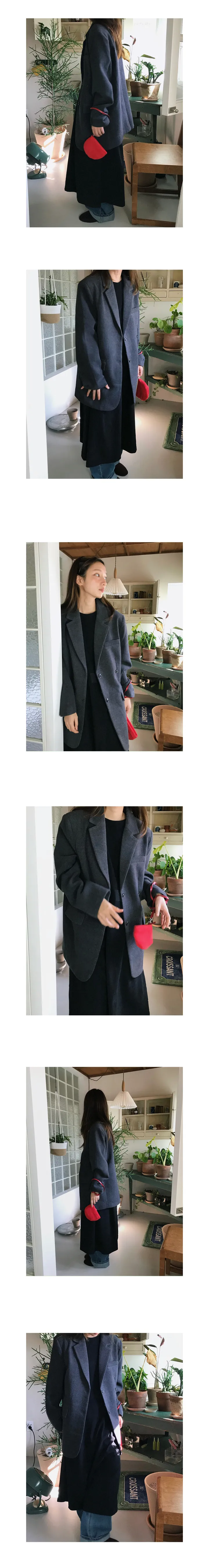 Two-Button Half Coat 상세 이미지 6