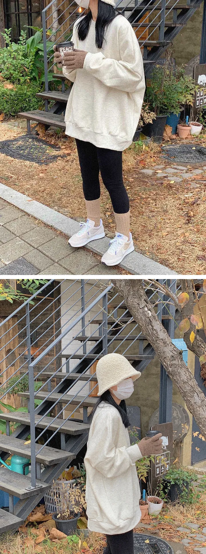 [데일리템/따뜻해요☕]스판 피치 기모 레깅스 (4color) 상세 이미지 71