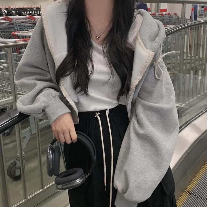 [완전인기✨/백염컬러 당일출고!] 자체제작 크치Made 꿈에 나온 핏, 투웨이 양기모 크롭 후드집업 ver 아우터 자켓 - zipup 상세 이미지 95