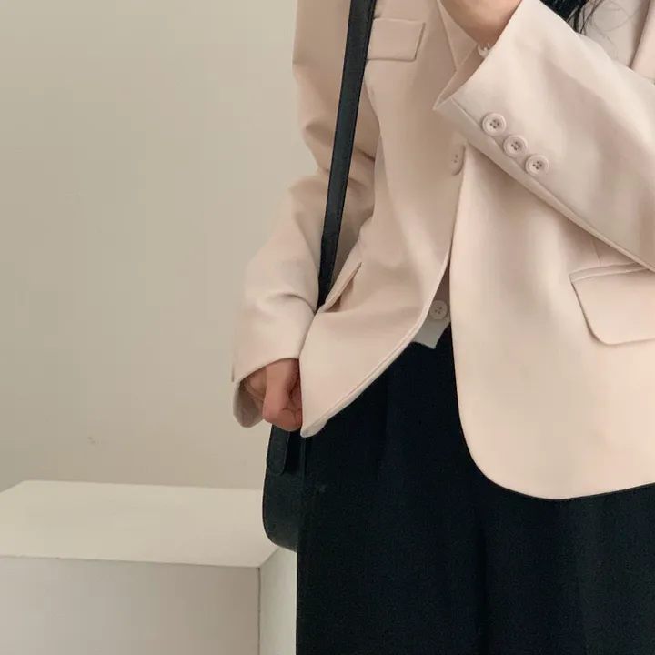 [기획/필수] 오늘도 예쁘게, 모니카 원버튼 숏자켓;4col 상세 이미지 86