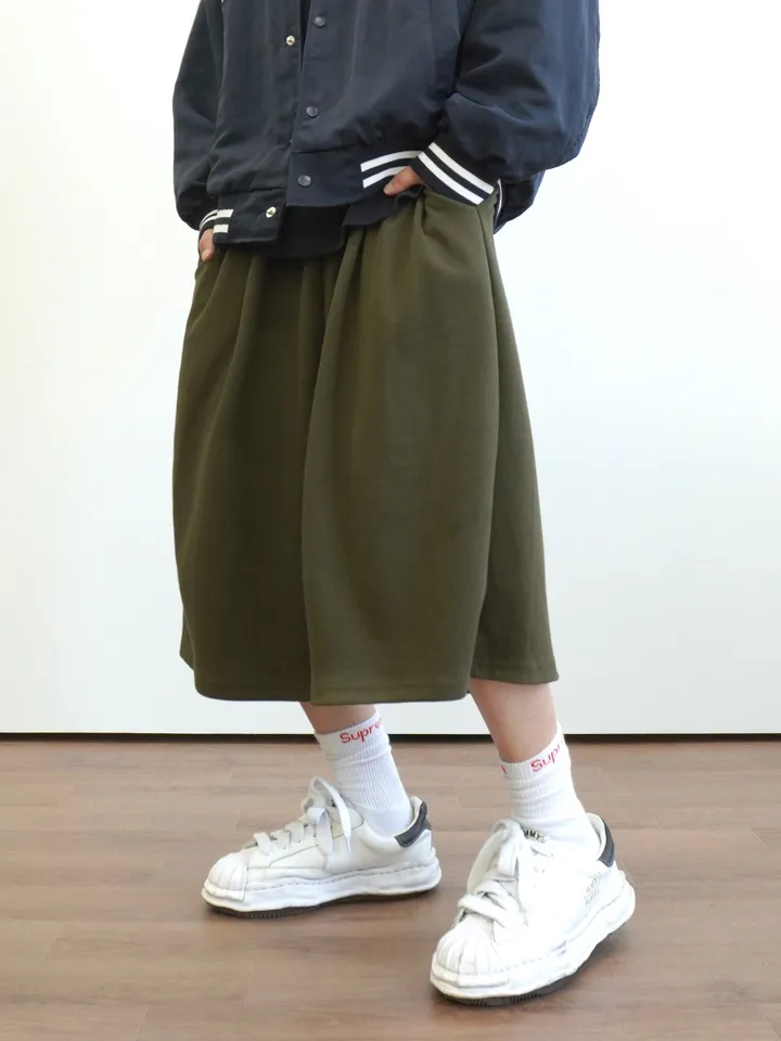 (블랙, 그레이 당일발송) 더블 크림 7부 버뮤다 팬츠 5C 상세 이미지 30