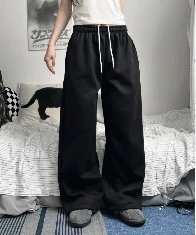 cotton balloon wide sweat pants