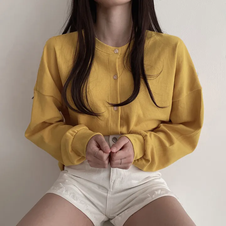 앤디라운드넥가디건 (4color) 상세 이미지 8