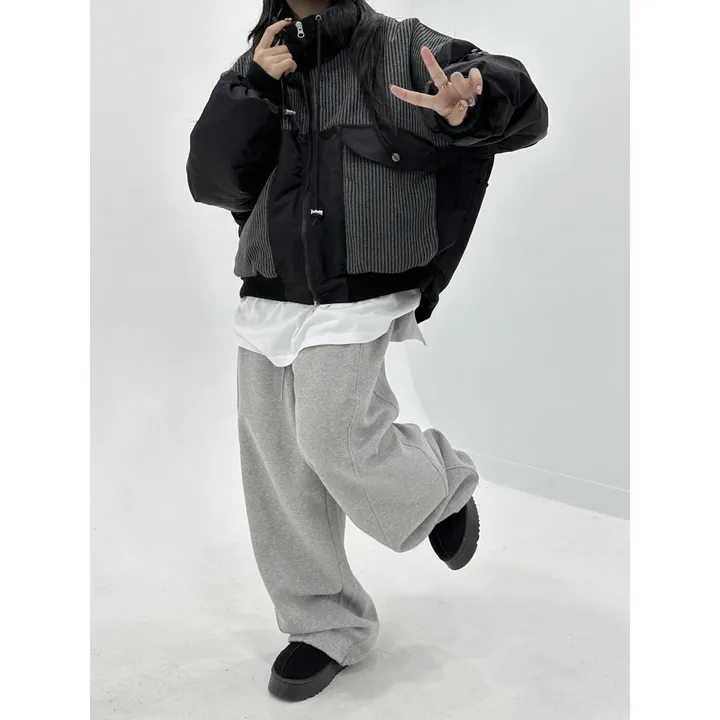 ❤️‍🔥누적판매8,000 돌파 기념❤️‍🔥[UNISEX/기모 ver.🤧/소장추천!]럽 올 컬러 와이드 스트링 트레이닝 팬츠(5color) 상세 이미지 41