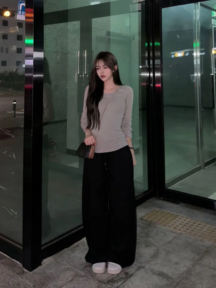 빠른발송🚀주문폭주🔥[숏/롱][핏보장][문의폭주]존예핏 와이드 핀턱 트레이닝팬츠 상세 이미지 13