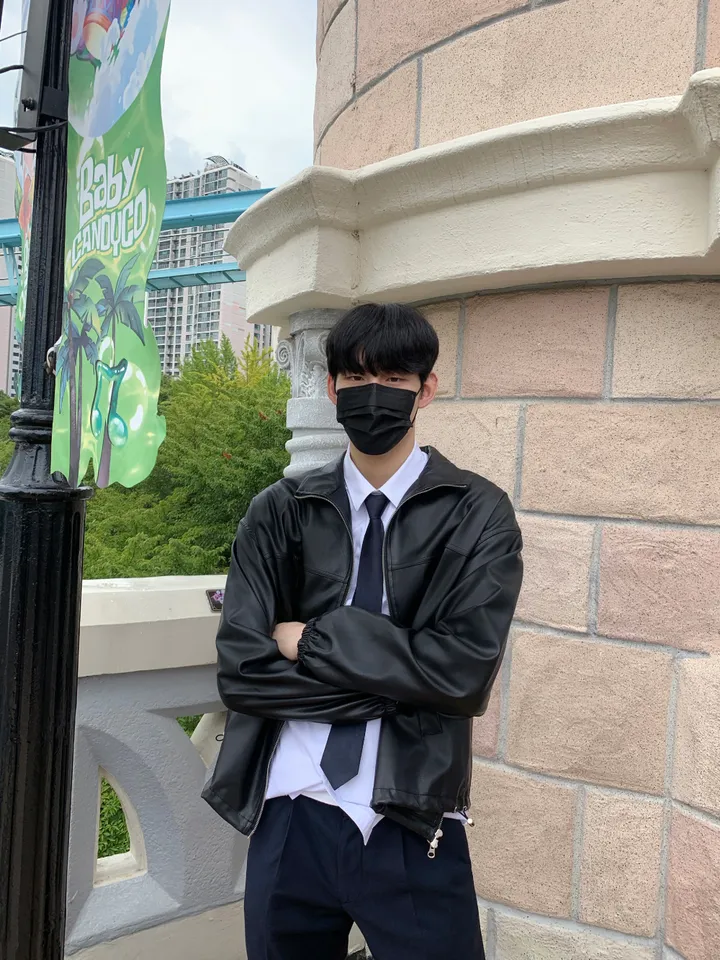 [주문폭주/MADE] 남녀공용 로제 오버핏 레더자켓 상세 이미지 93