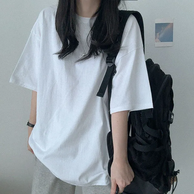 [기본템!/반팔] 베이직 박시 뉴 마카롱 무지 반팔티셔츠 (8color) 상세 이미지 10