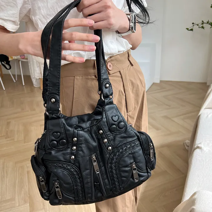 Vintage heart shoulder bag 상세 이미지 13