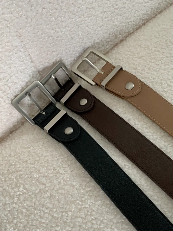 [*코디활용🤎]터드 사각 벨트 : turd square belt - 3 color 상세 이미지 61